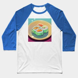 Kawaii Anime Sushi Baseball T-Shirt